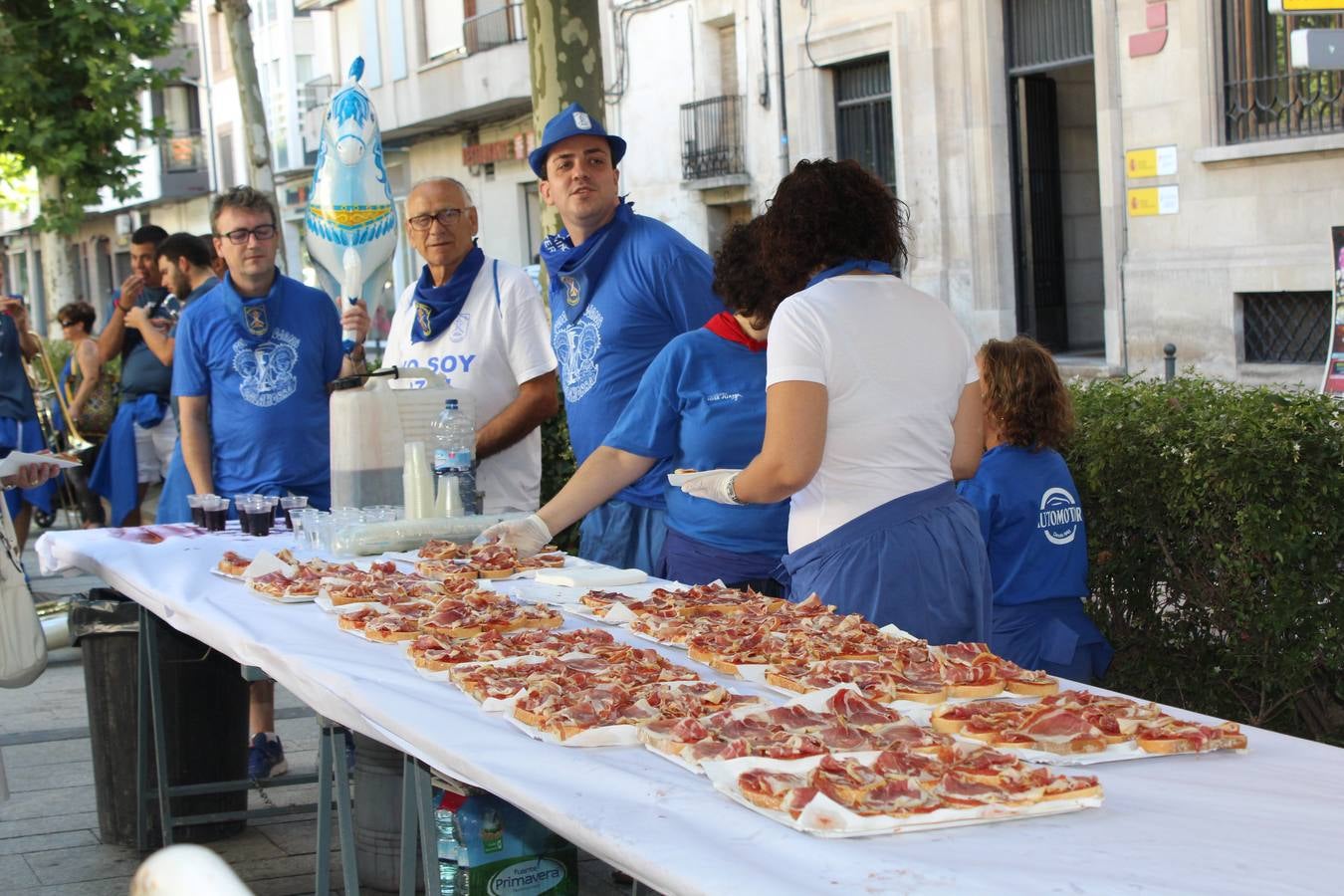 Calahorra repone fuerzas con las degustaciones