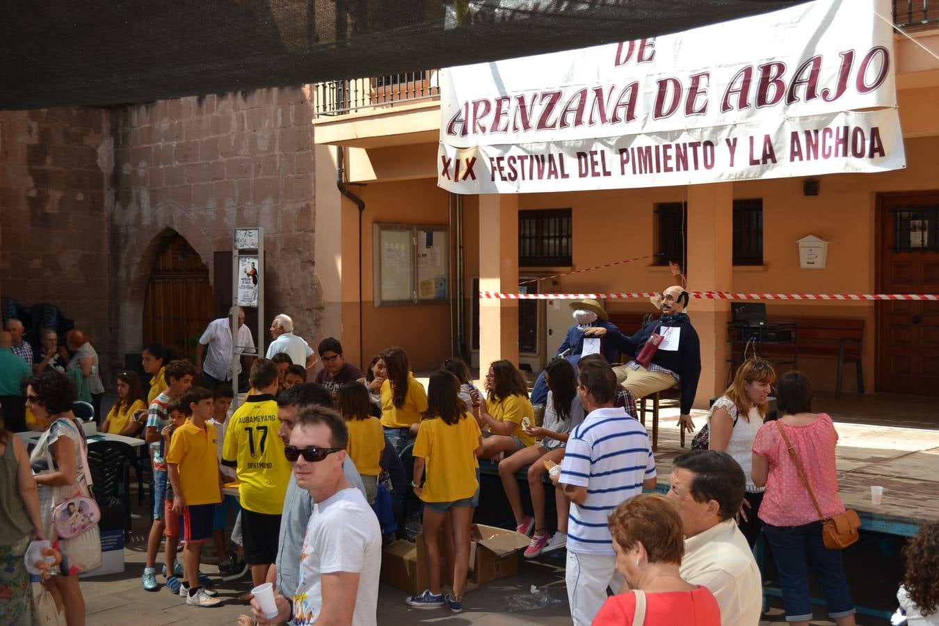 Anchoas y pimientos para Arenzana de Abajo