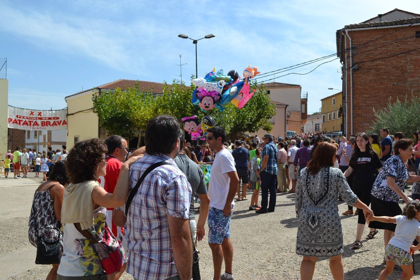 Festival de la patata a la brava en Villar de Torre