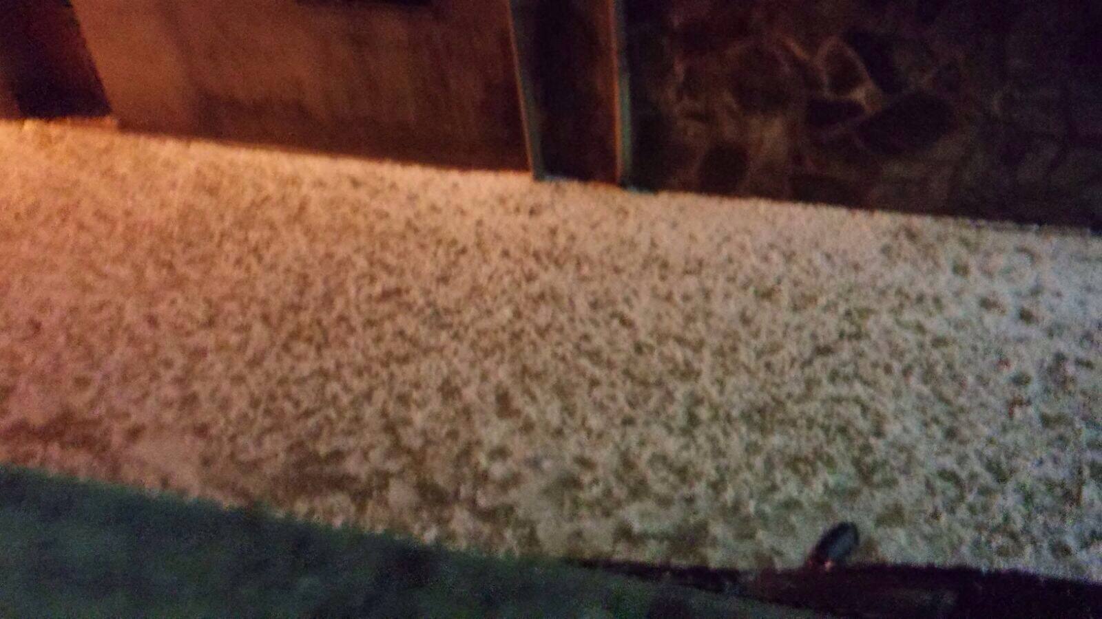 Granizada en Albelda, Nalda, Islallana, Nieva y Torrecilla