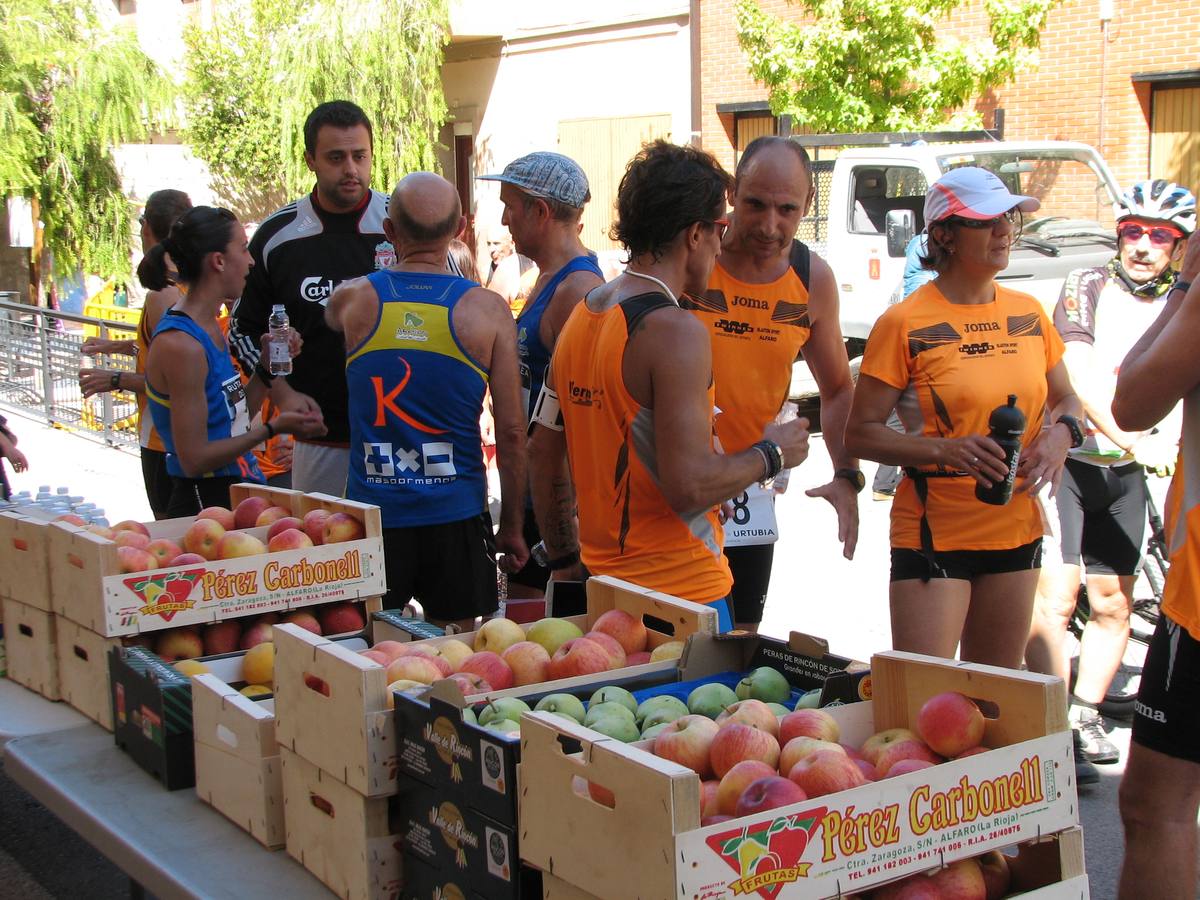 Tercer día de fiestas en Alfaro y ruta Jacobea del Ebro