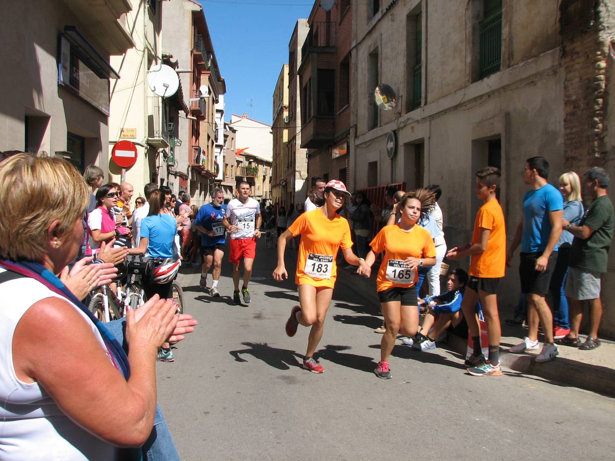 Tercer día de fiestas en Alfaro y ruta Jacobea del Ebro