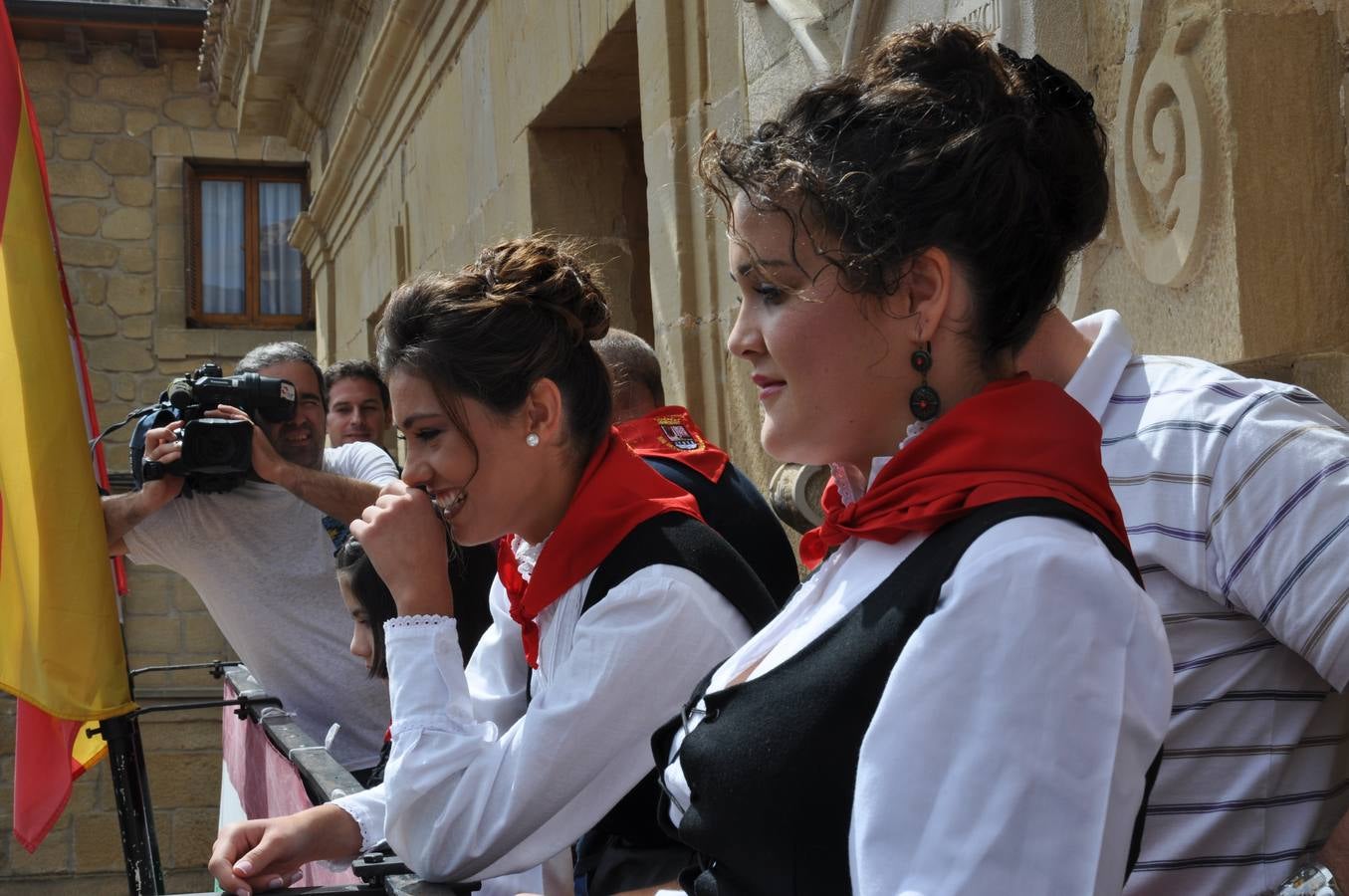 Agua para empezar las fiestas de San Vicente