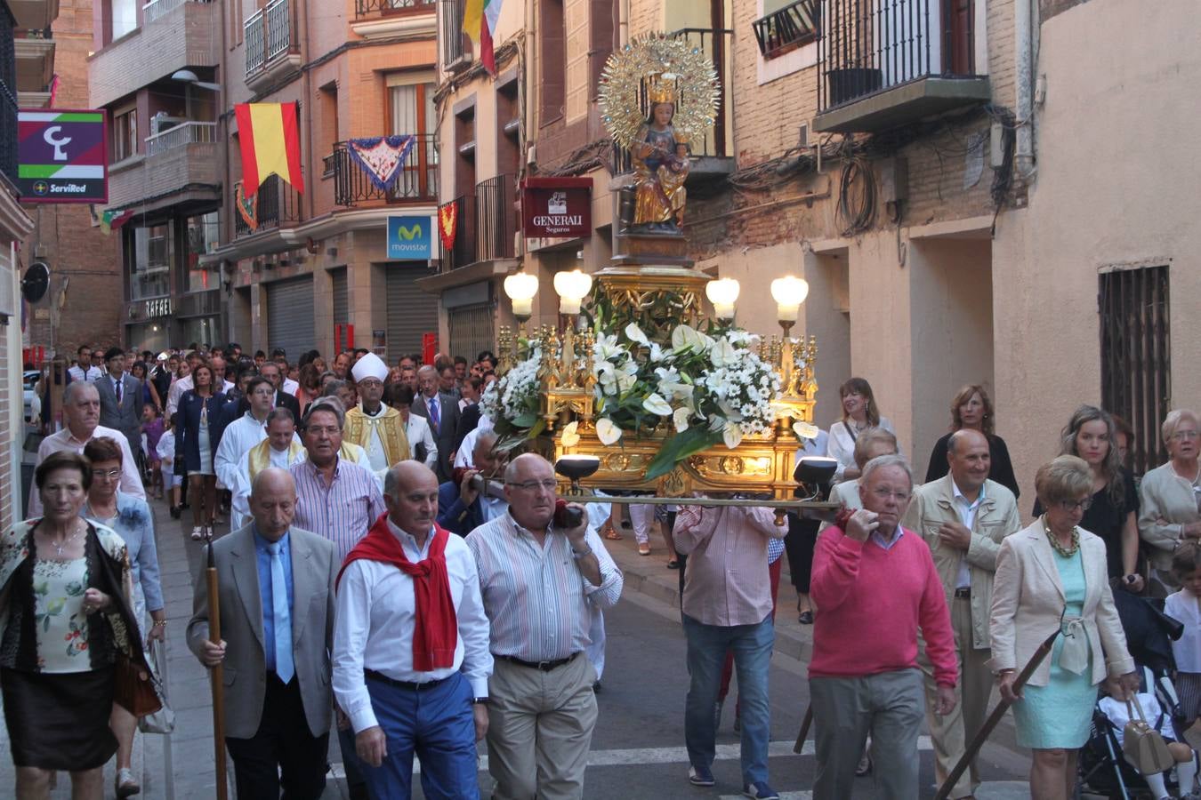 Alfaro cierra las fiestas del Burgo