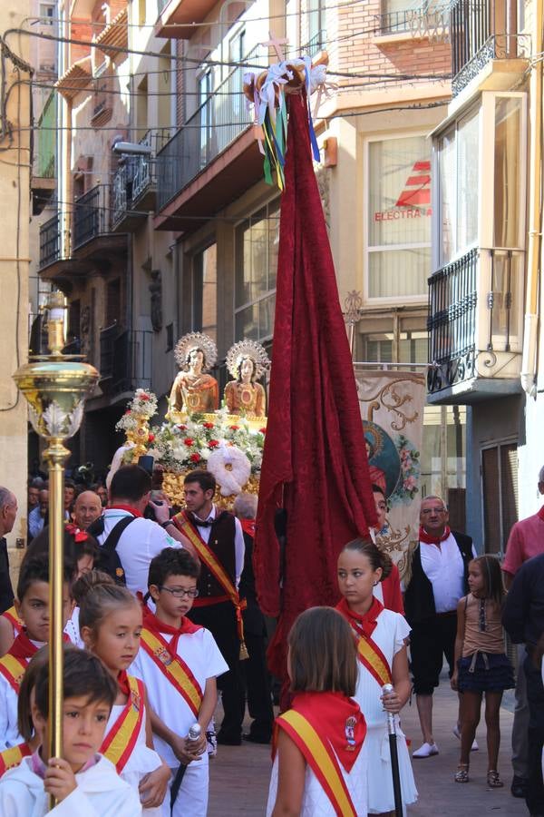 Autol, de procesión por San Adrián y Santa Natalia