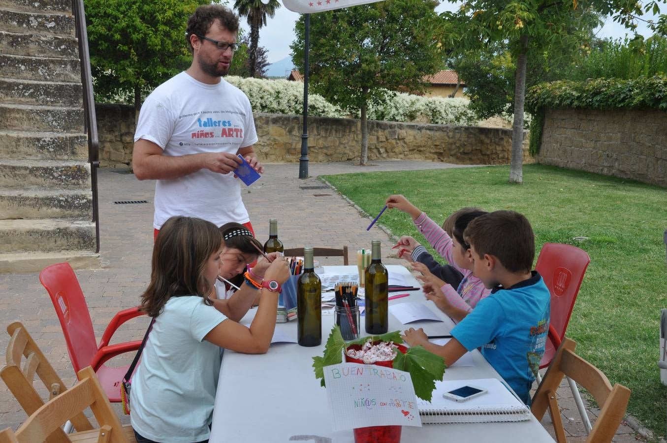 Mercado de la vendimia en Ollauri