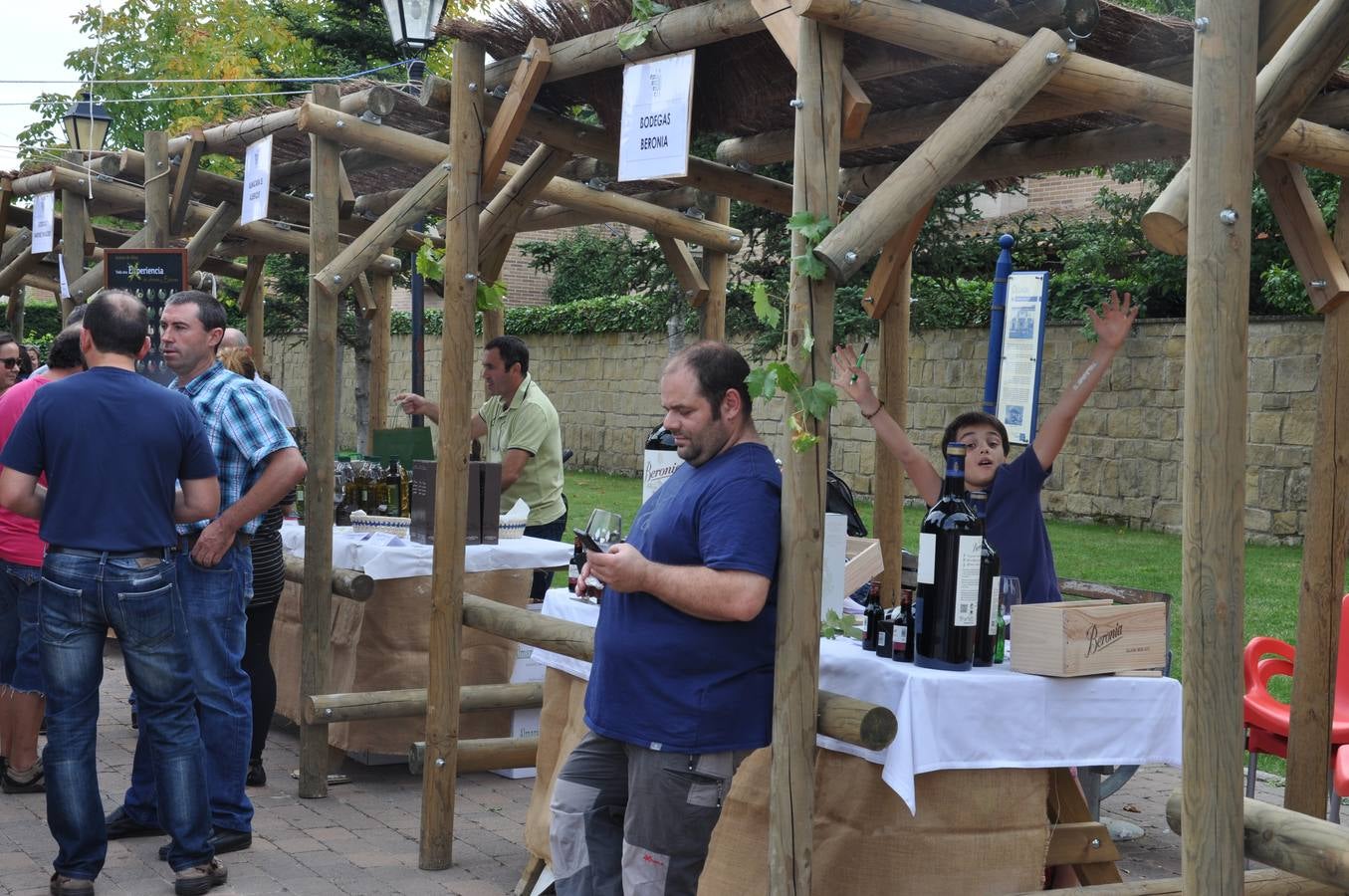 Mercado de la vendimia en Ollauri