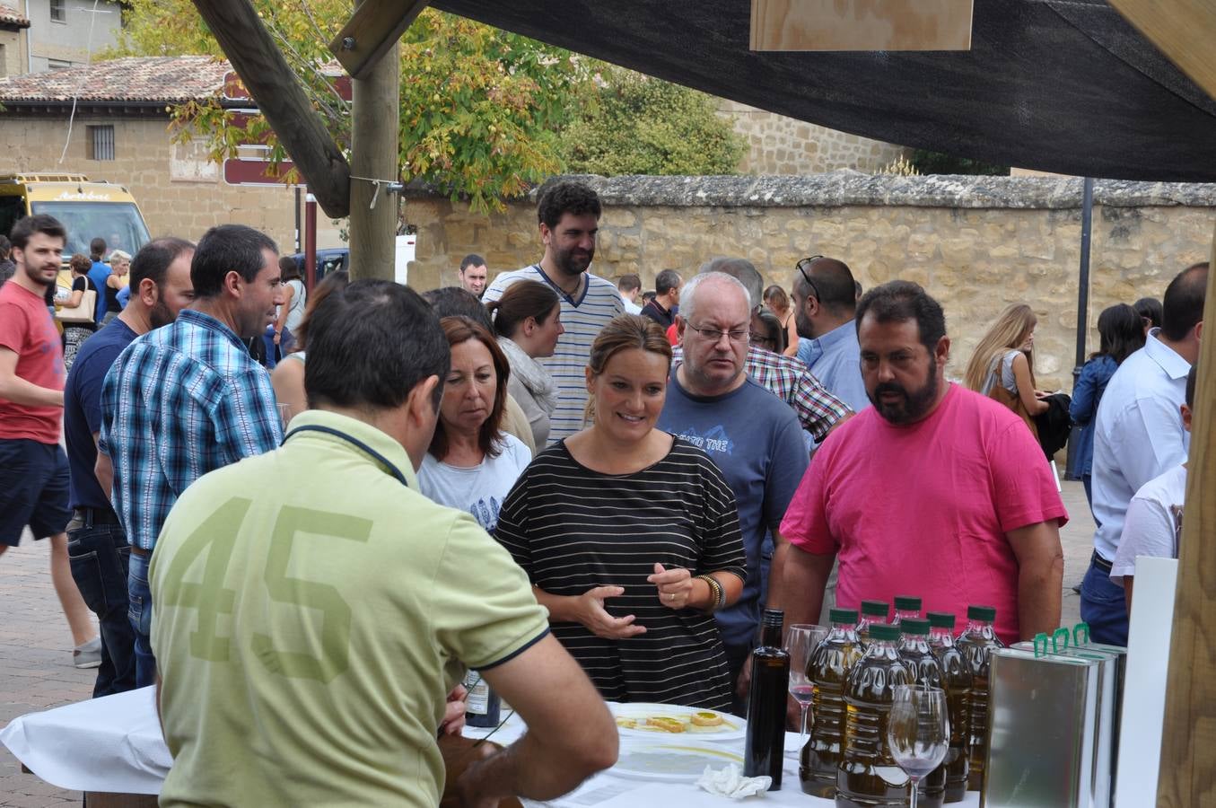 Mercado de la vendimia en Ollauri