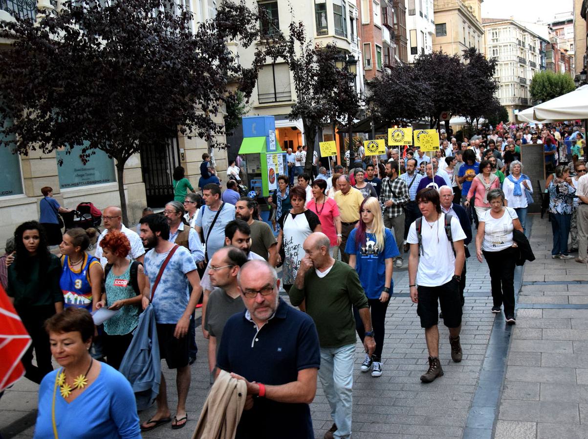 Logroño con los refugiados