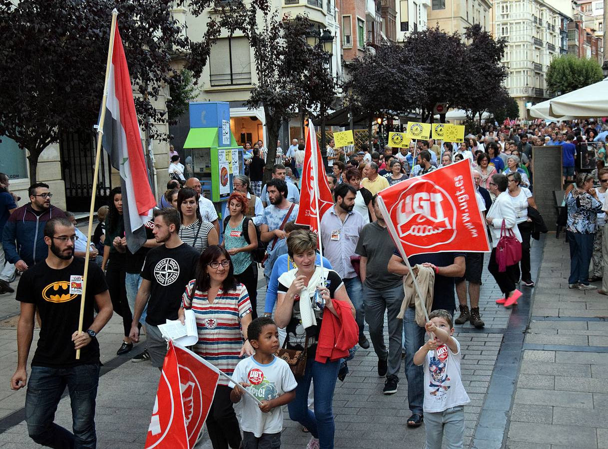 Logroño con los refugiados