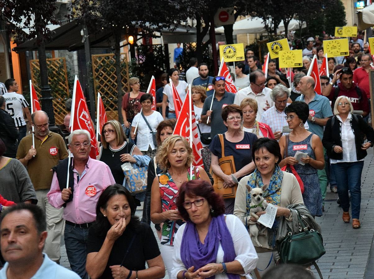 Logroño con los refugiados