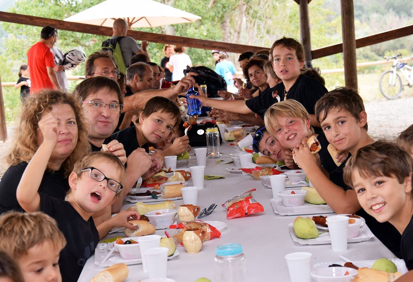 Más de 200 participantes en el quinto Bicipicnic de &#039;El Rioja y los 5 Sentidos&#039;