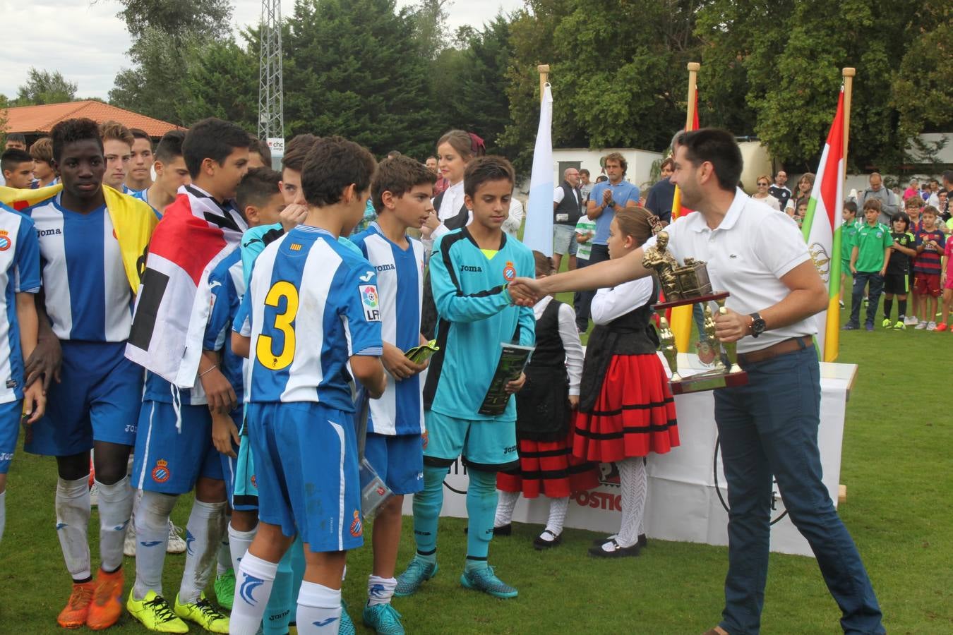 El Espanyol vence en el Torneo de Arnedo