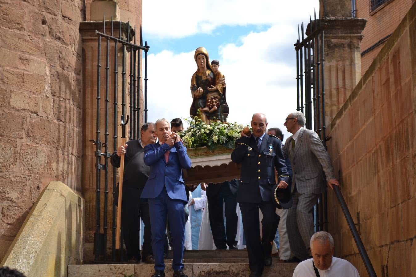 Nájera celebra el Día de Santa María La Real en sus fiestas