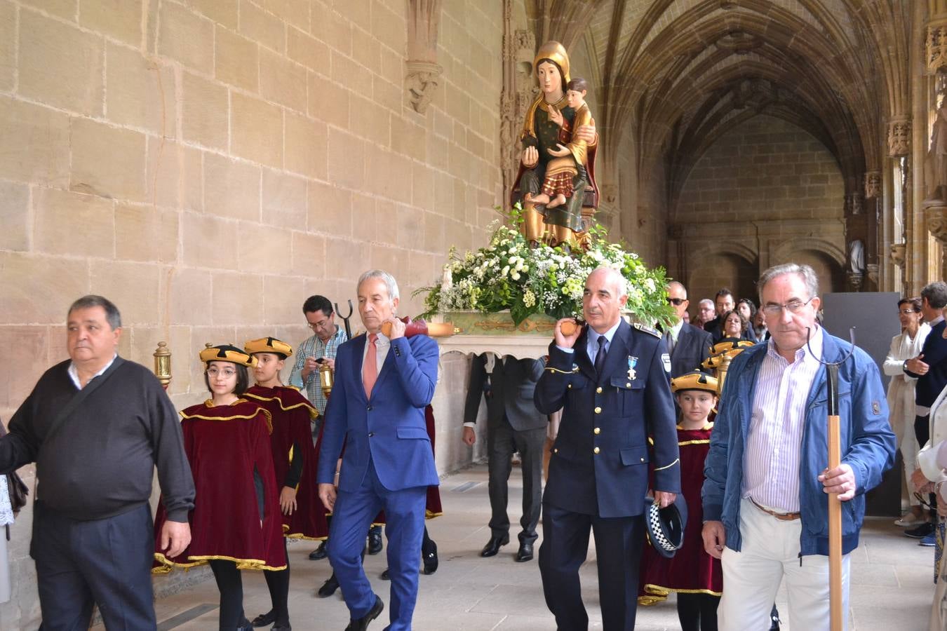 Nájera celebra el Día de Santa María La Real en sus fiestas