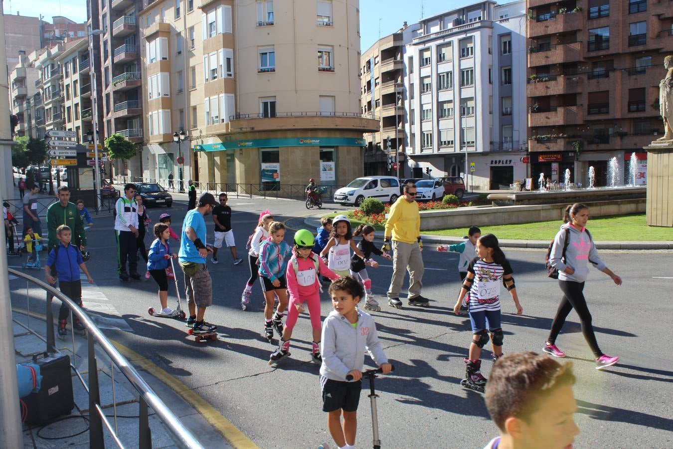 Patinada Solidaria en Calahorra