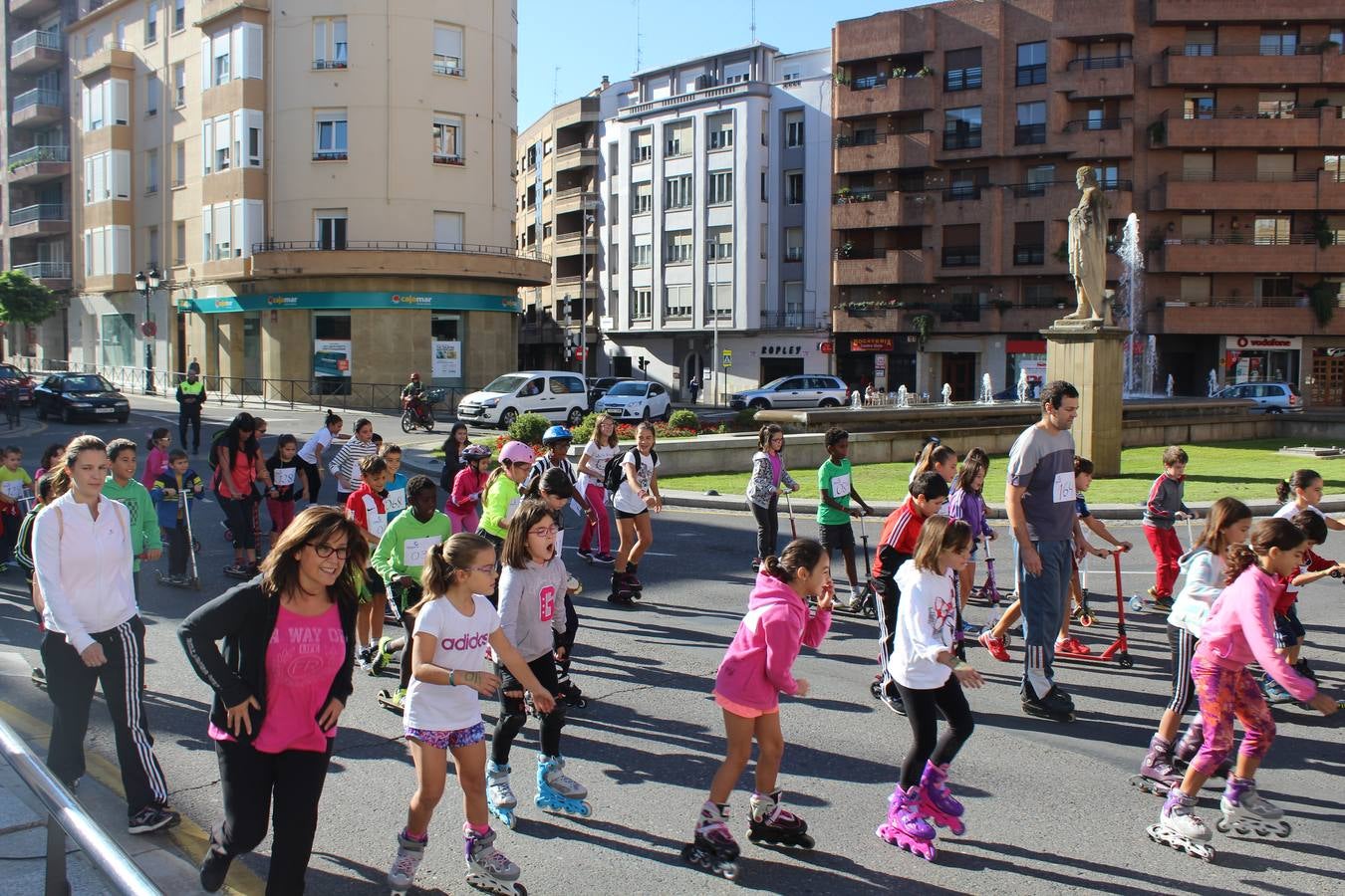 Patinada Solidaria en Calahorra