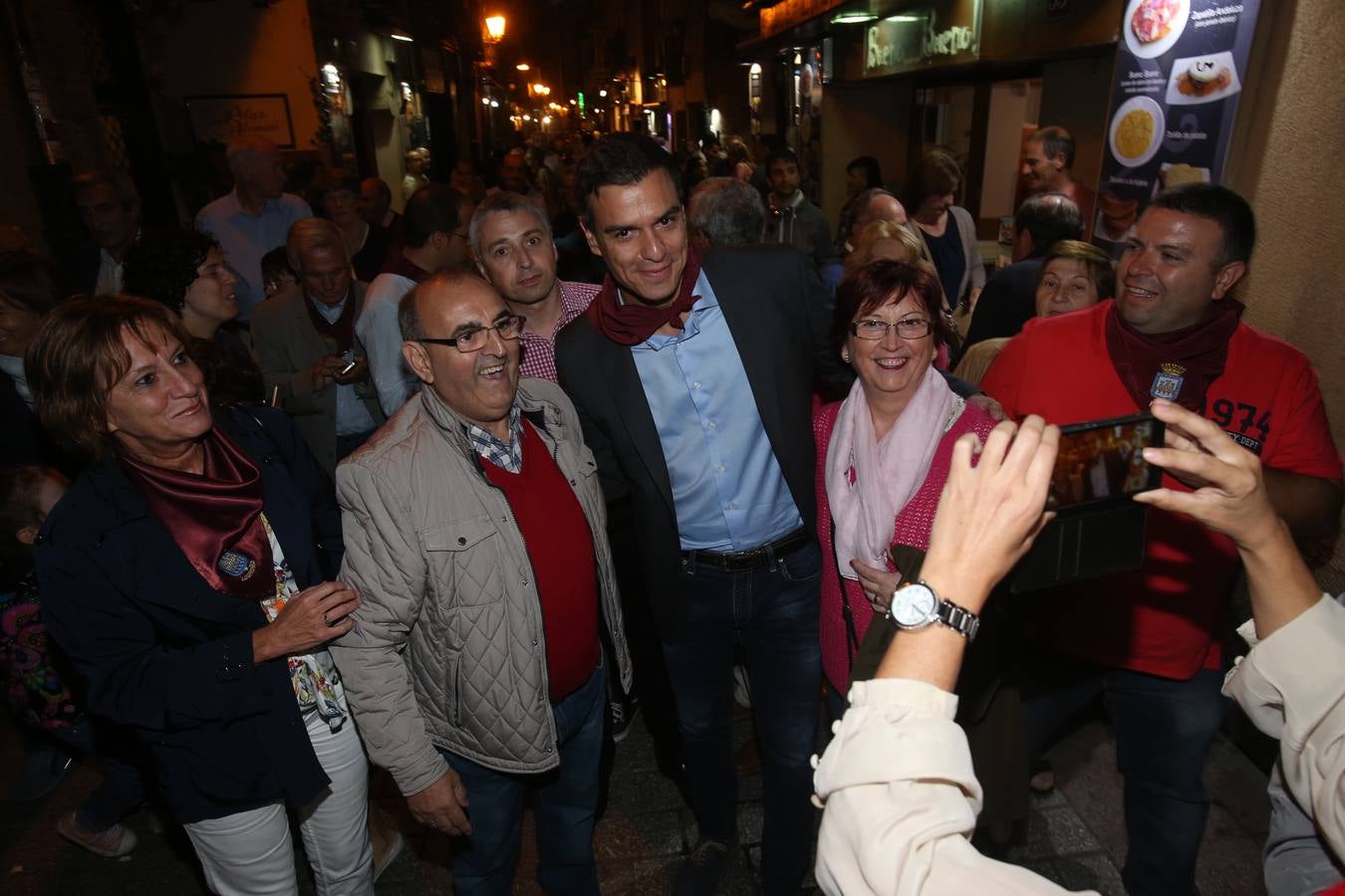 Los sanmateos de Pedro Sánchez