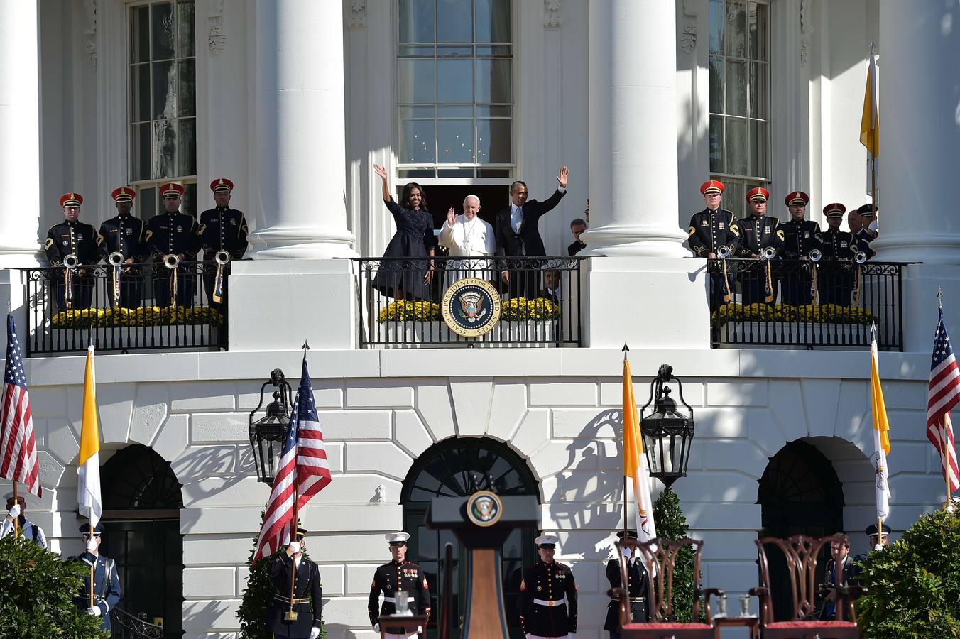 Visita papal a la Casa Blanca