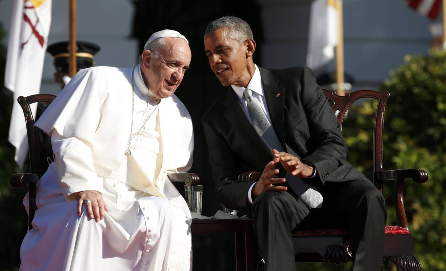 Visita papal a la Casa Blanca