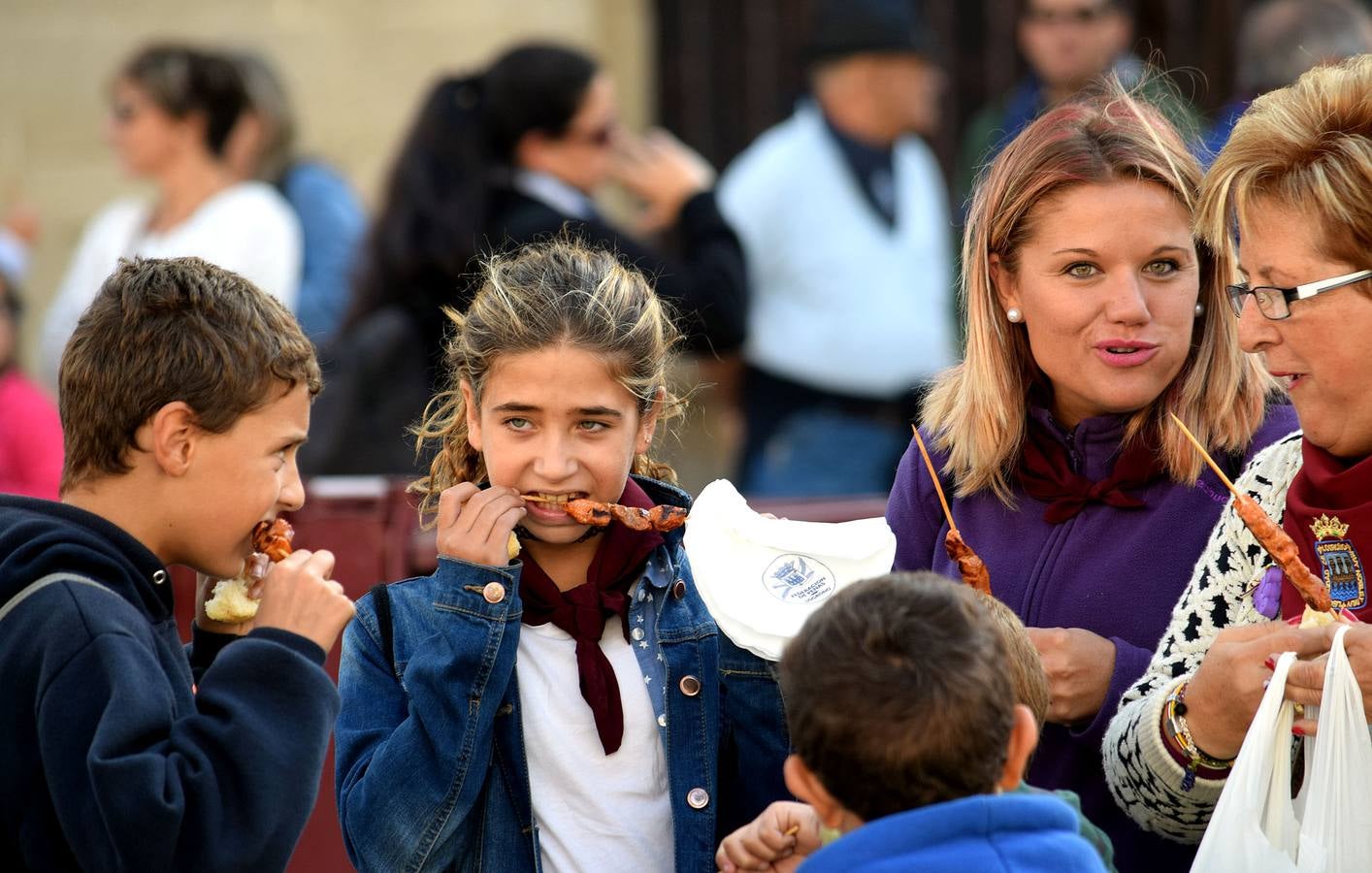 &#039;Pinchando&#039; en la Plaza del Mercado