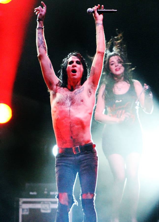 Nancys Rubias en la plaza del Ayuntamiento