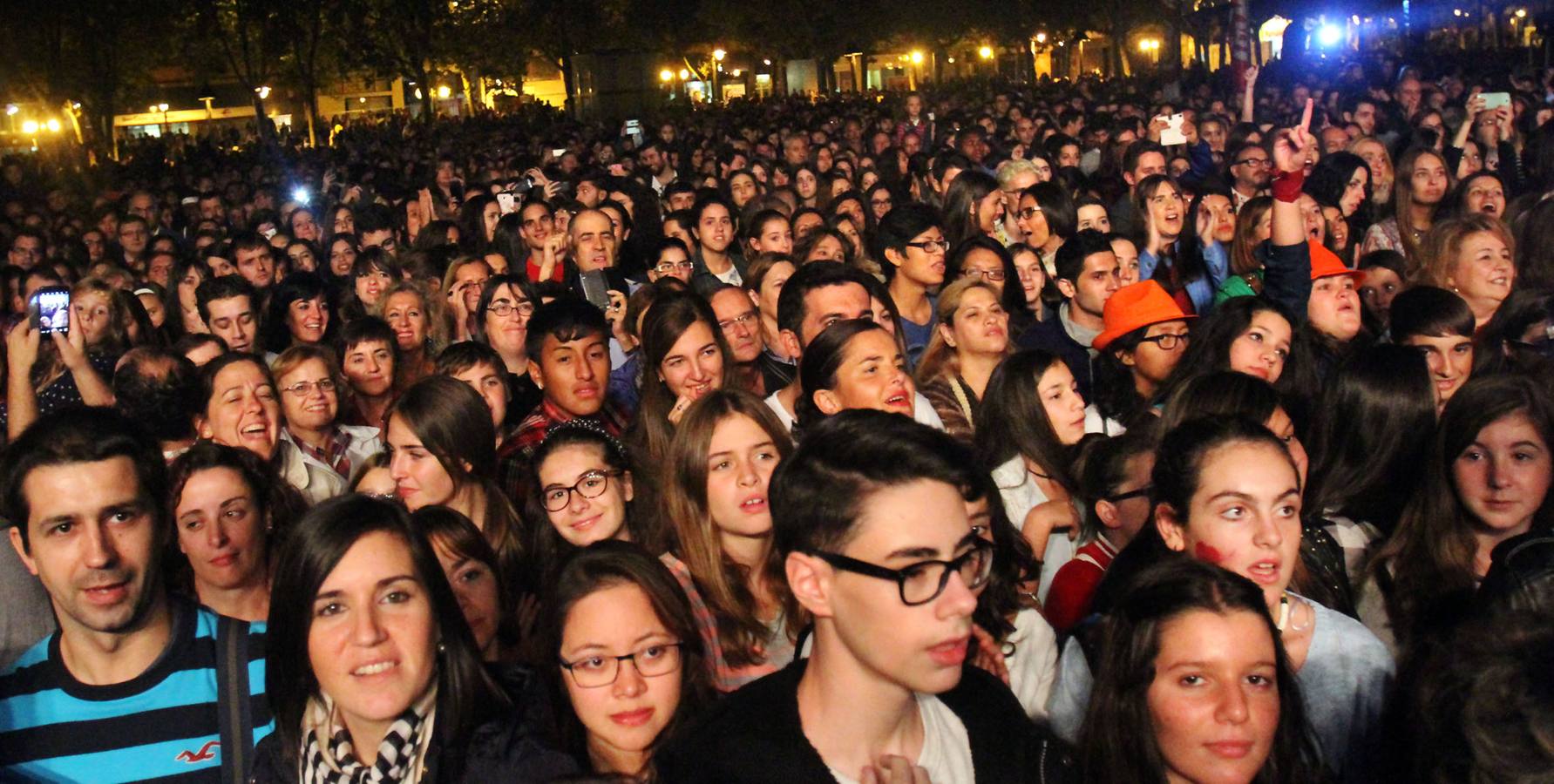 Nancys Rubias en la plaza del Ayuntamiento