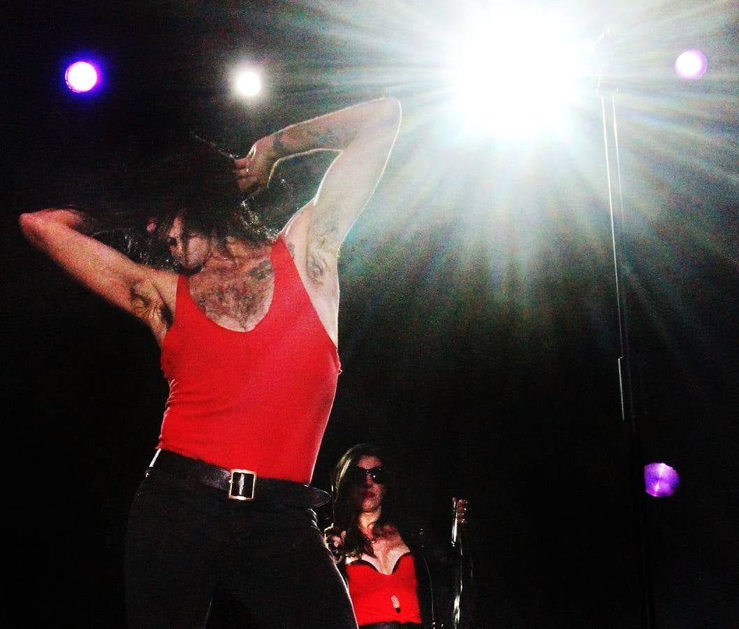 Nancys Rubias en la plaza del Ayuntamiento