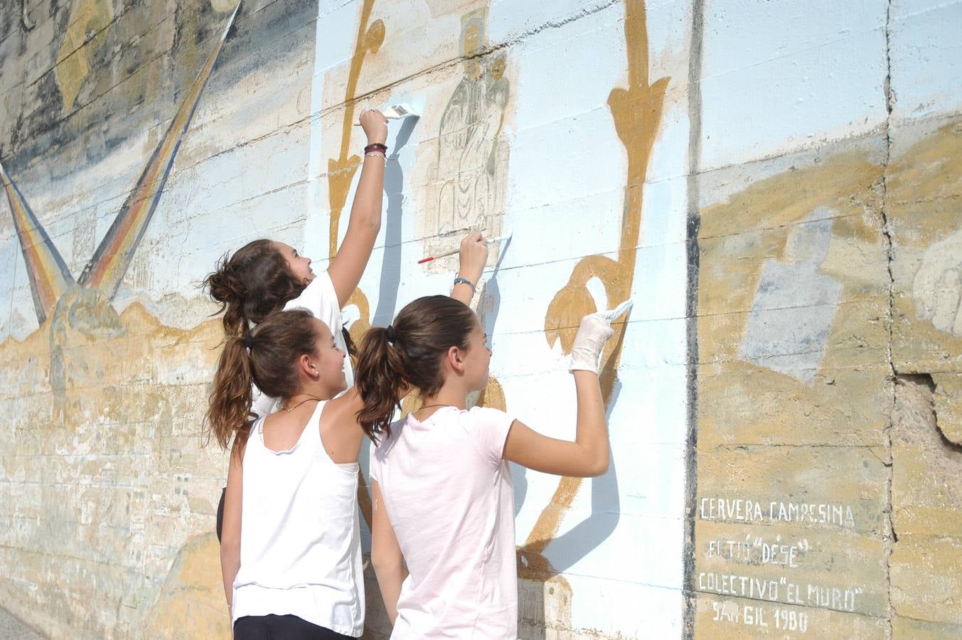 Cervera rescata sus murales