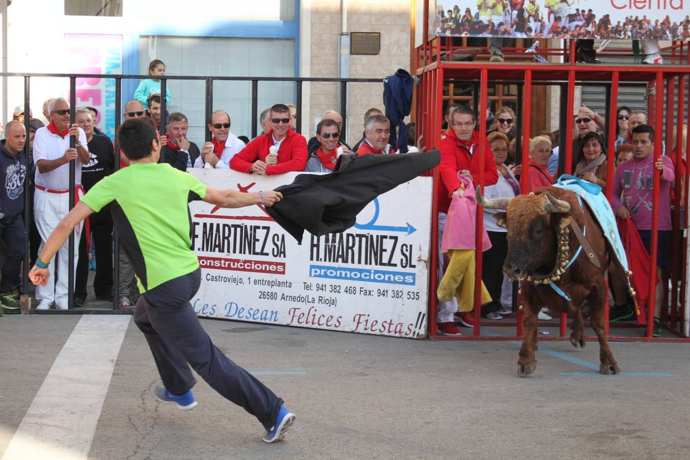 Encierro, Gorgorito, degustaciones...en el cuarto día de fiestas de Arnedo