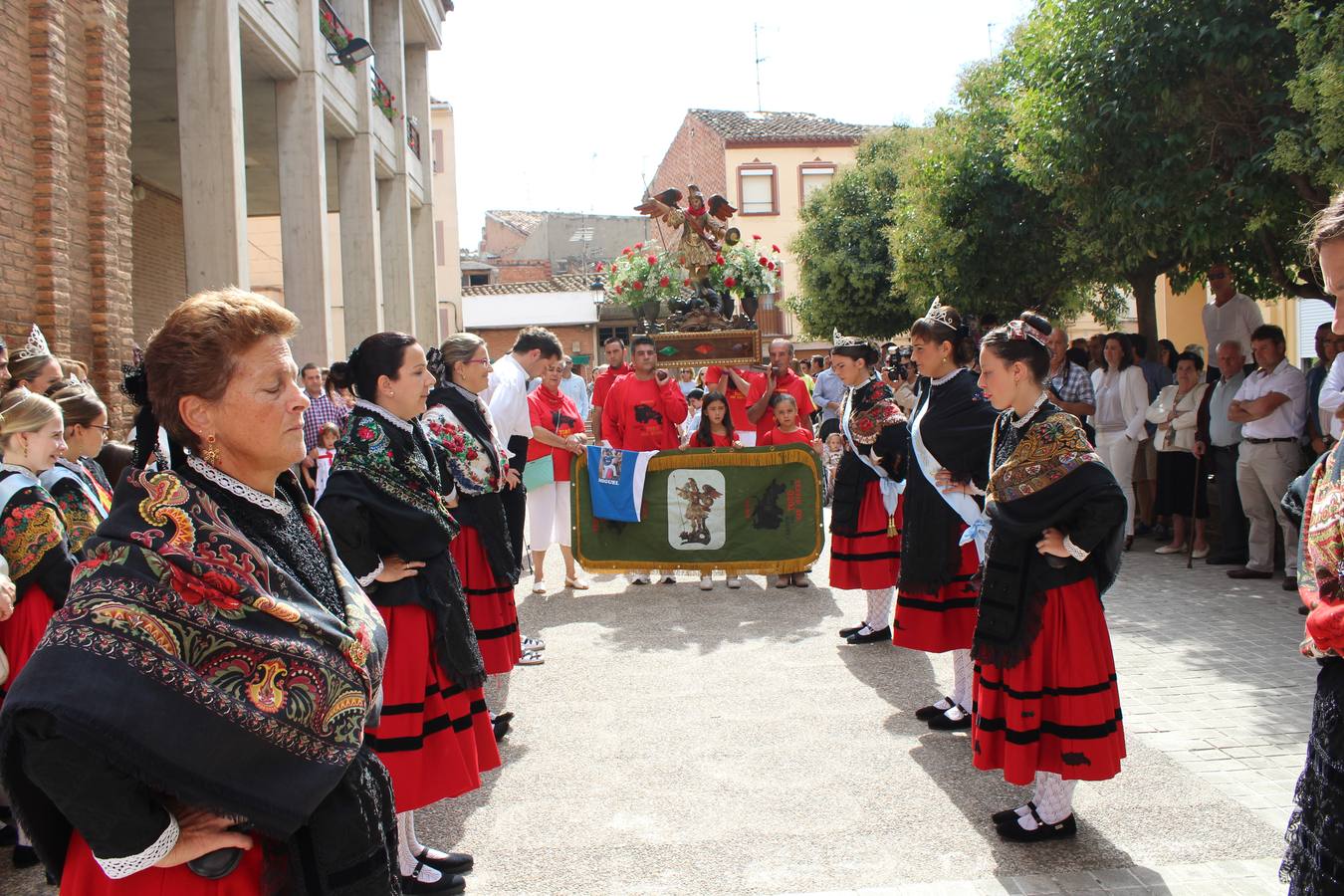 Procesión de San Miguel en  Rincón de Soto