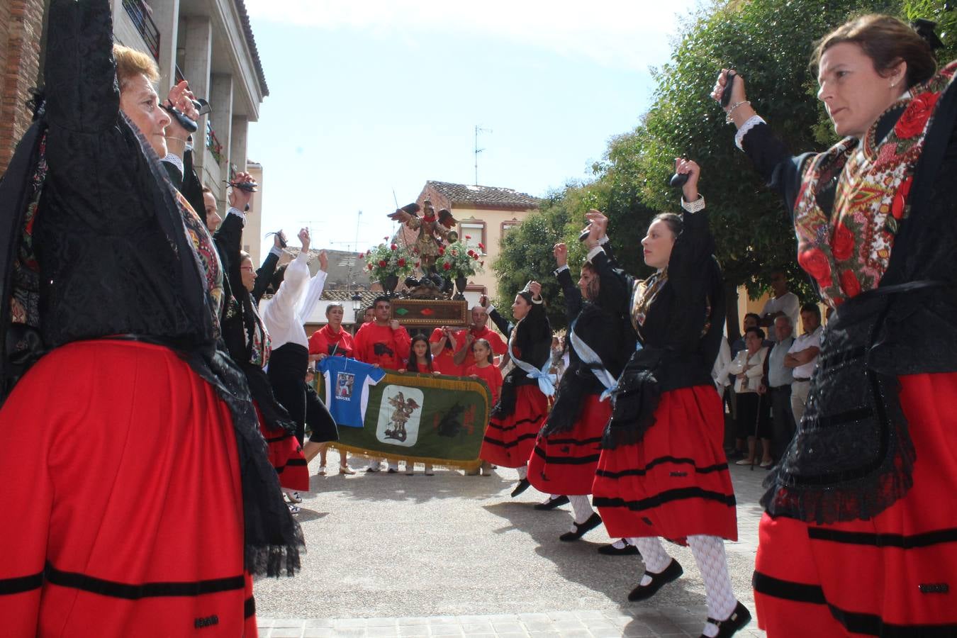 Procesión de San Miguel en  Rincón de Soto