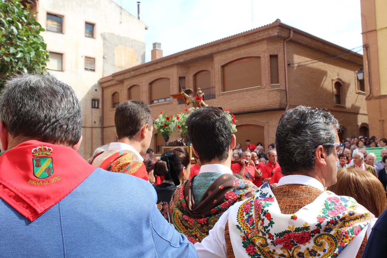 Procesión de San Miguel en  Rincón de Soto