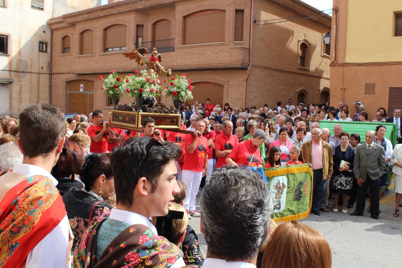 Procesión de San Miguel en  Rincón de Soto