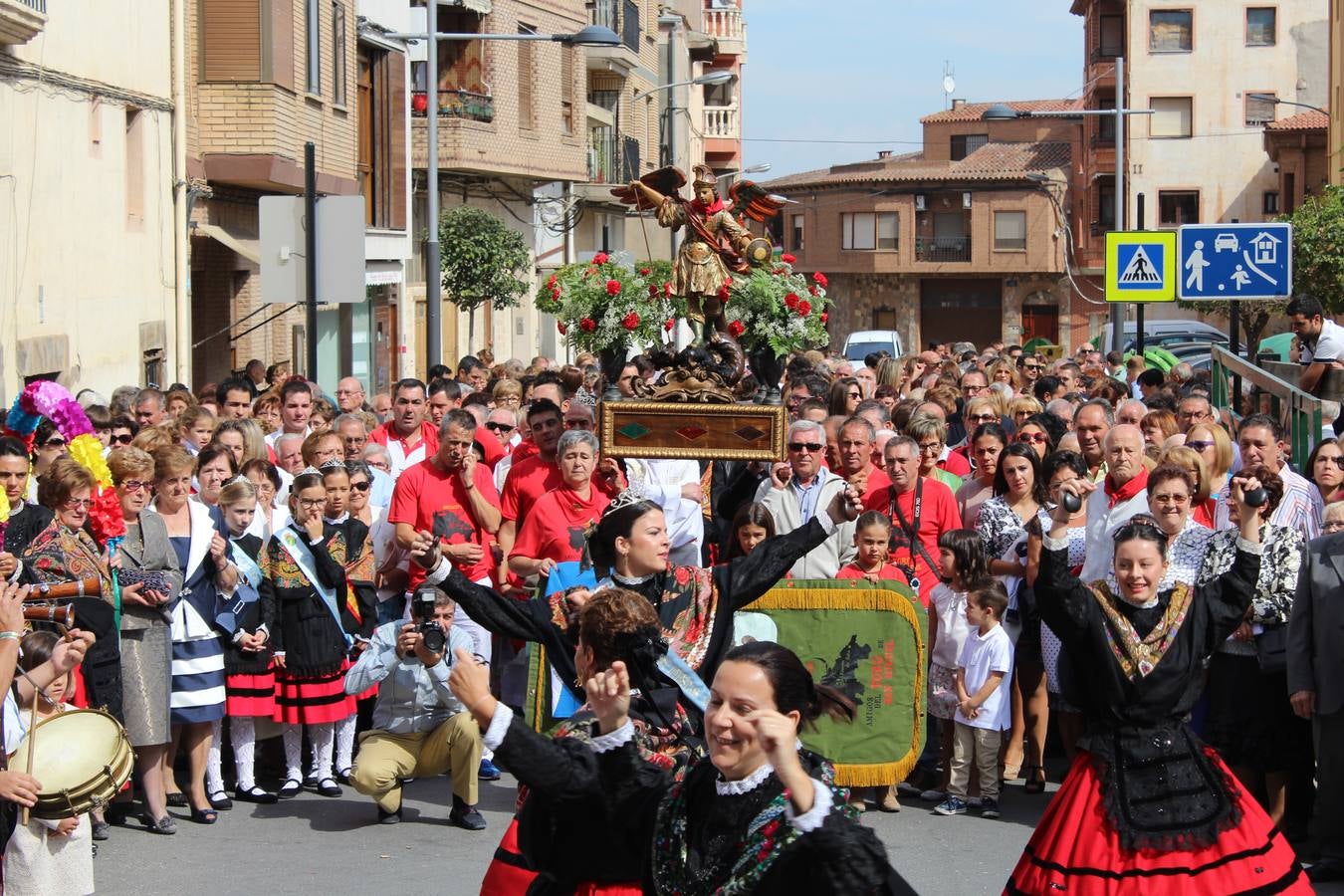 Procesión de San Miguel en  Rincón de Soto