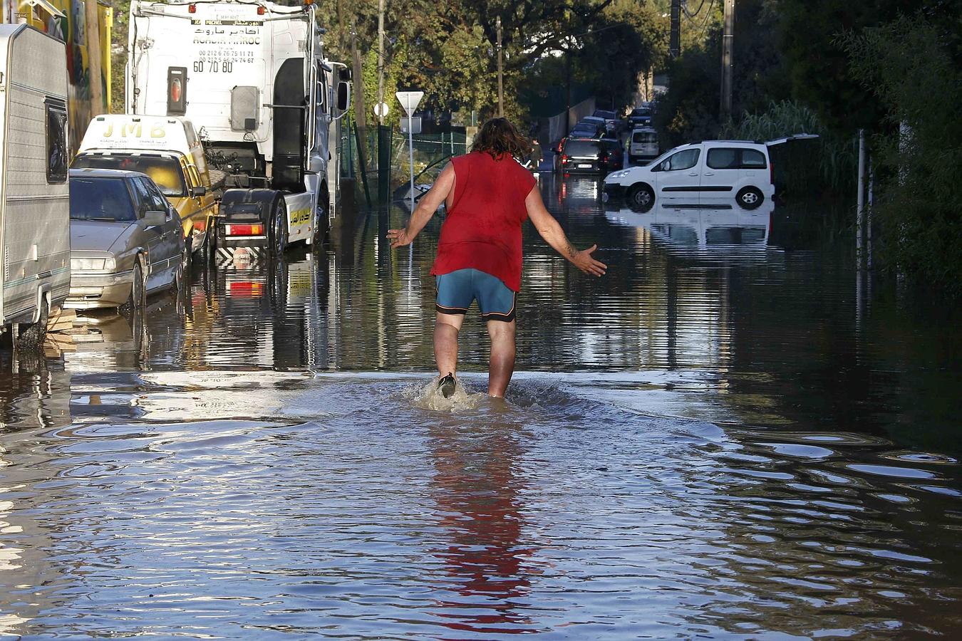 Inundaciones en el sudeste de Francia