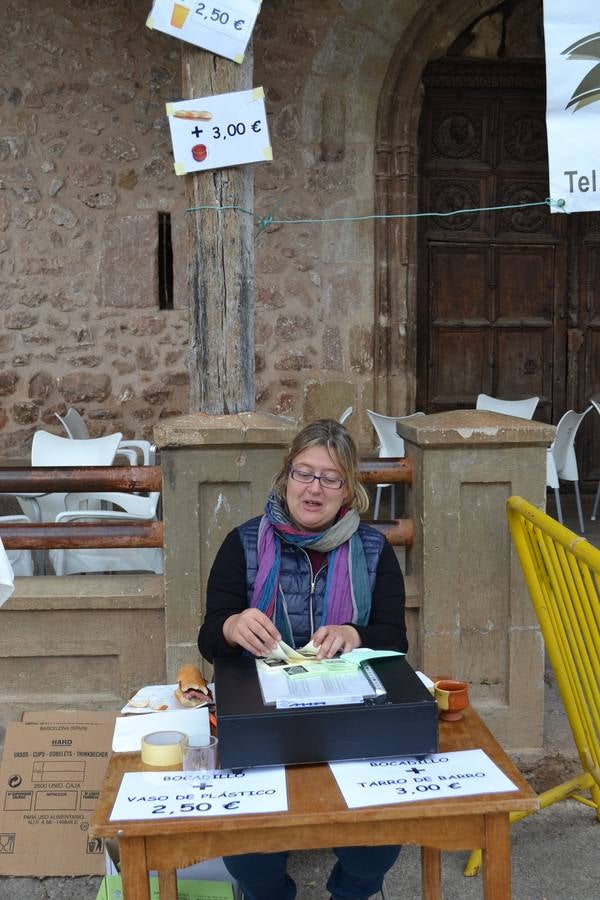 El tiempo desapacible no pudo con el festival del salchichón de Matute