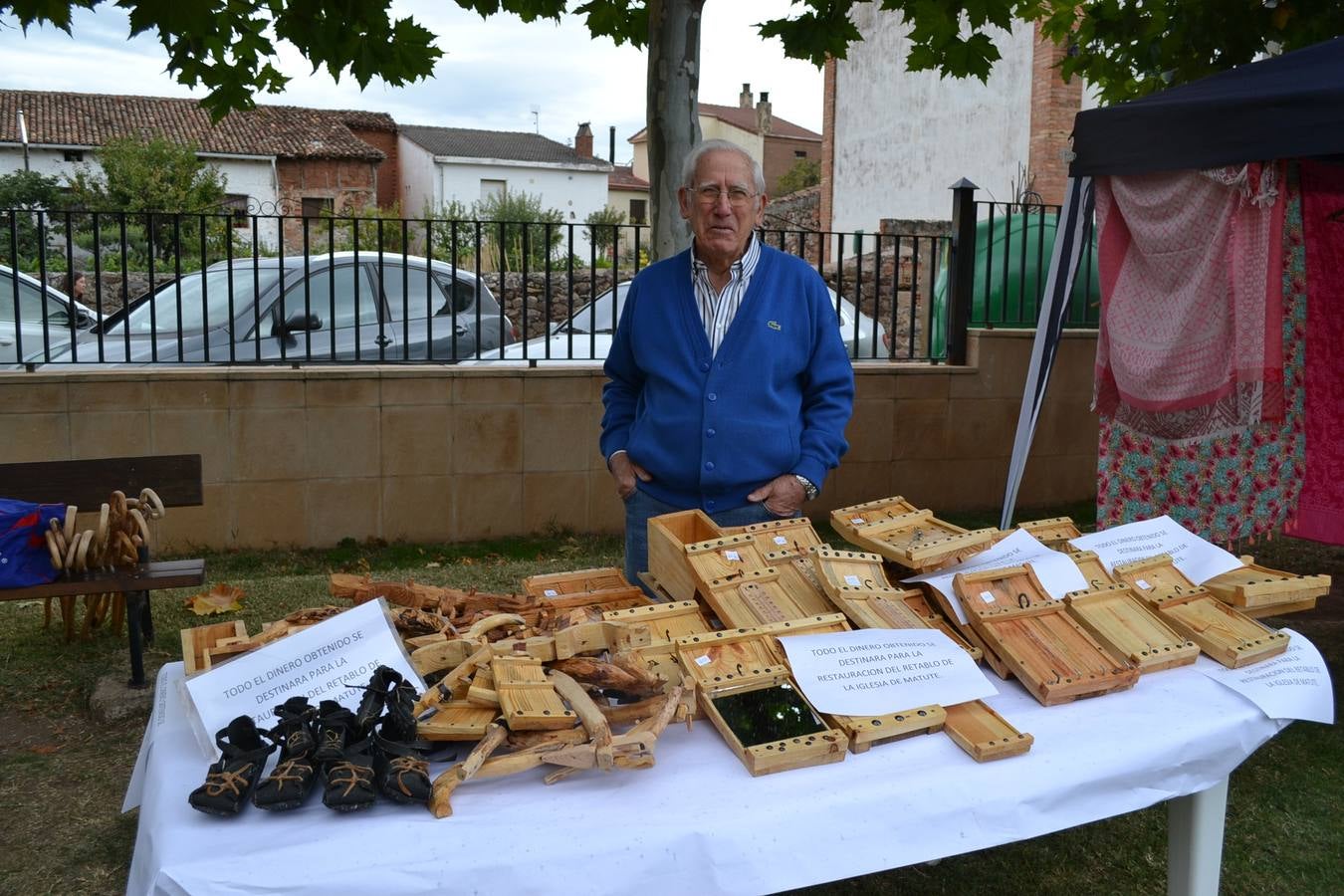 El tiempo desapacible no pudo con el festival del salchichón de Matute