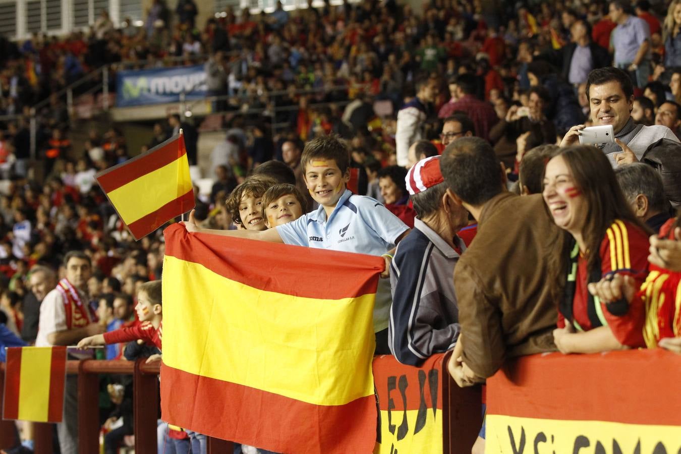 Fiesta en Las Gaunas con La Roja (I)