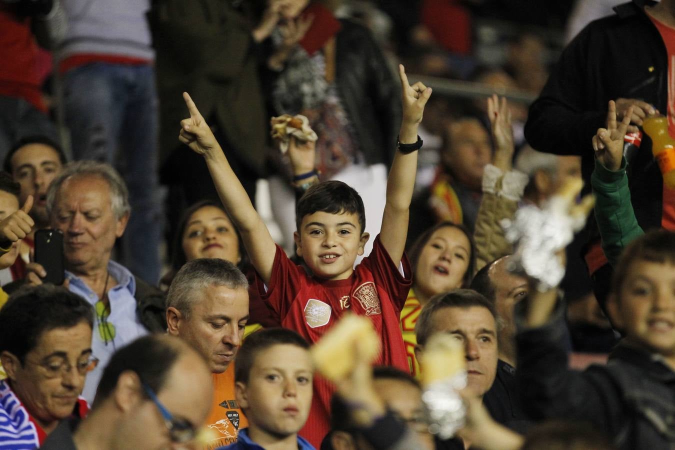 Fiesta en Las Gaunas con La Roja (I)