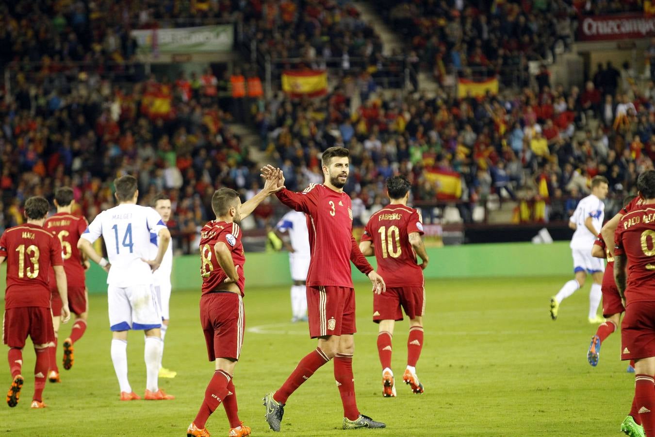 Fiesta en Las Gaunas con La Roja (II)