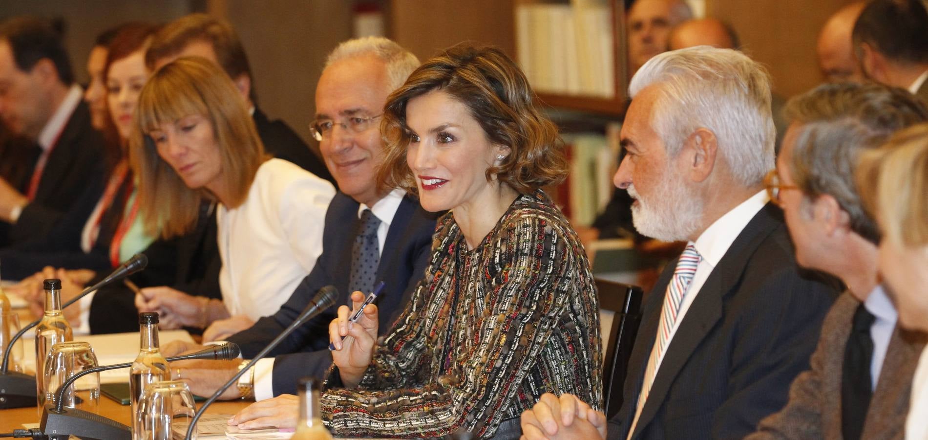 San Millán recibe a la Reina Letizia