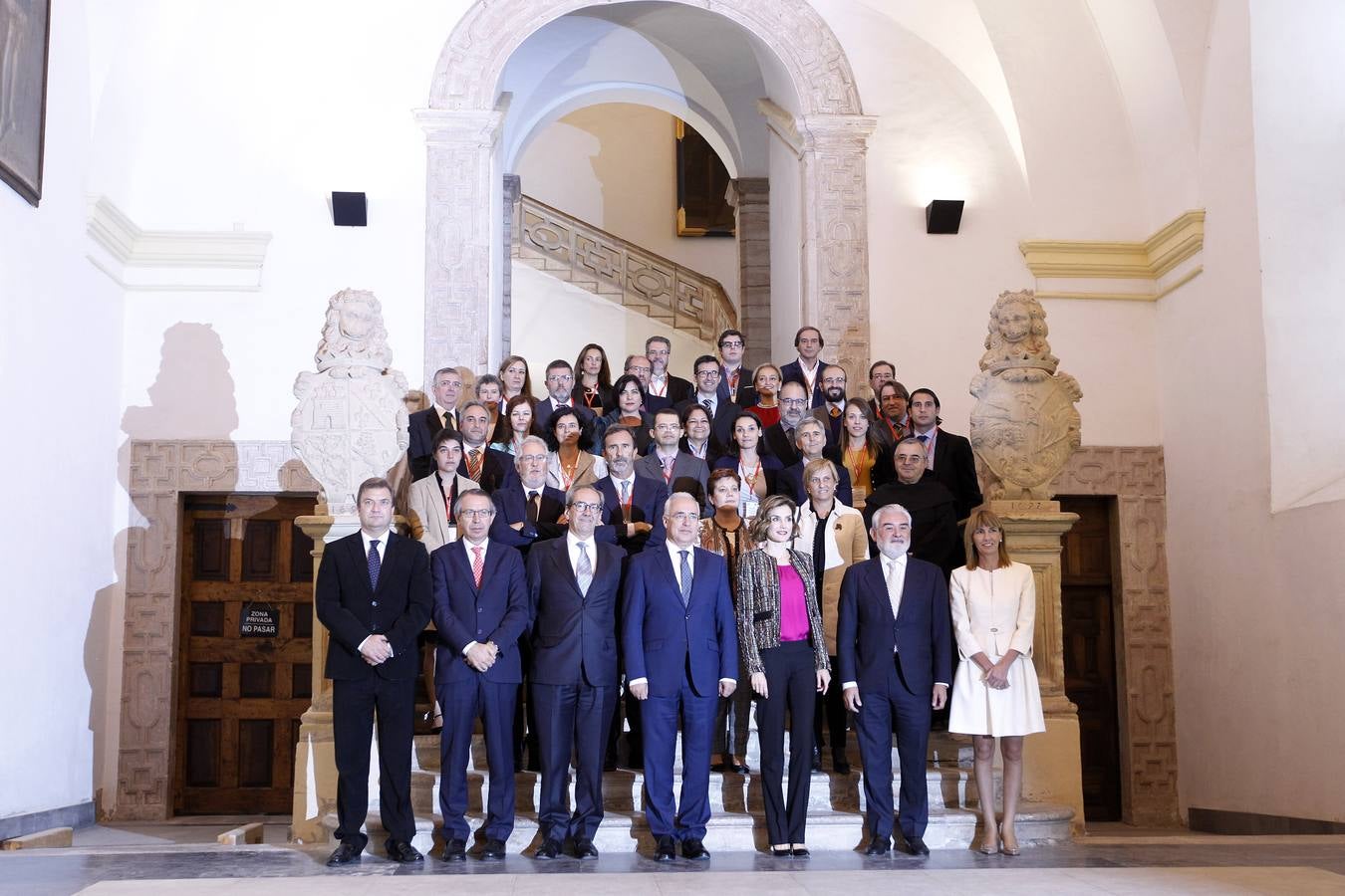 San Millán recibe a la Reina Letizia