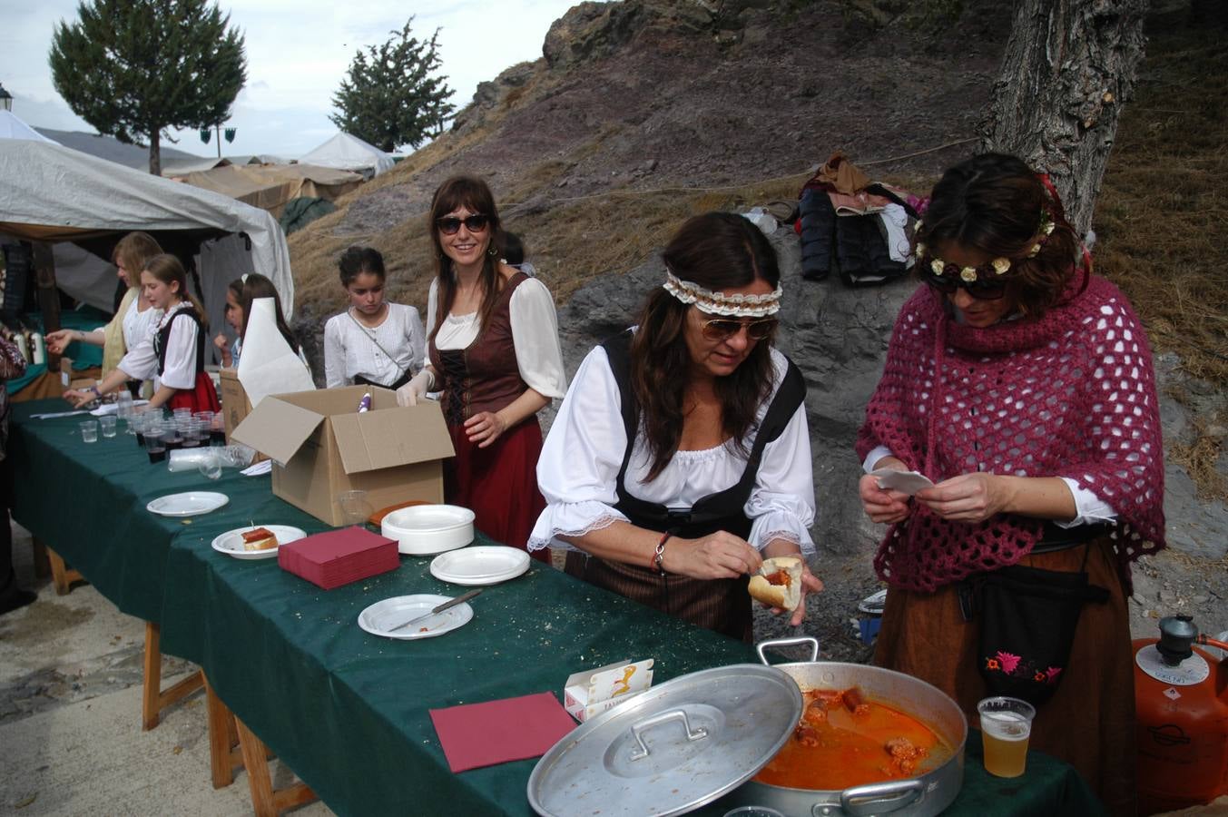 Cornago celebra el segundo día de la X edición de las Jornadas de Artesanía Medieval