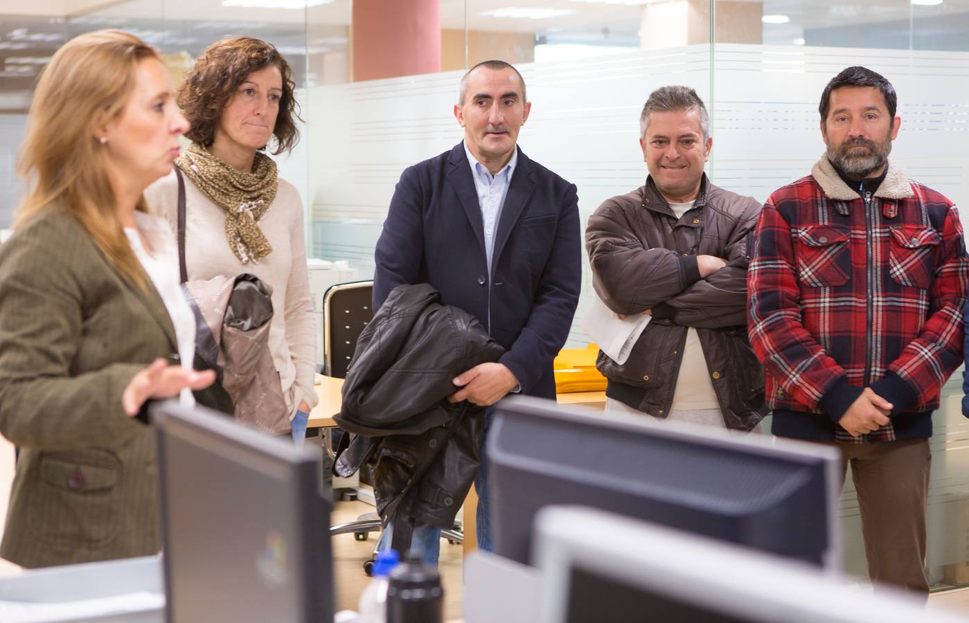 Visita de la Fundación Caritas-Chavicar a Diario LA RIOJA