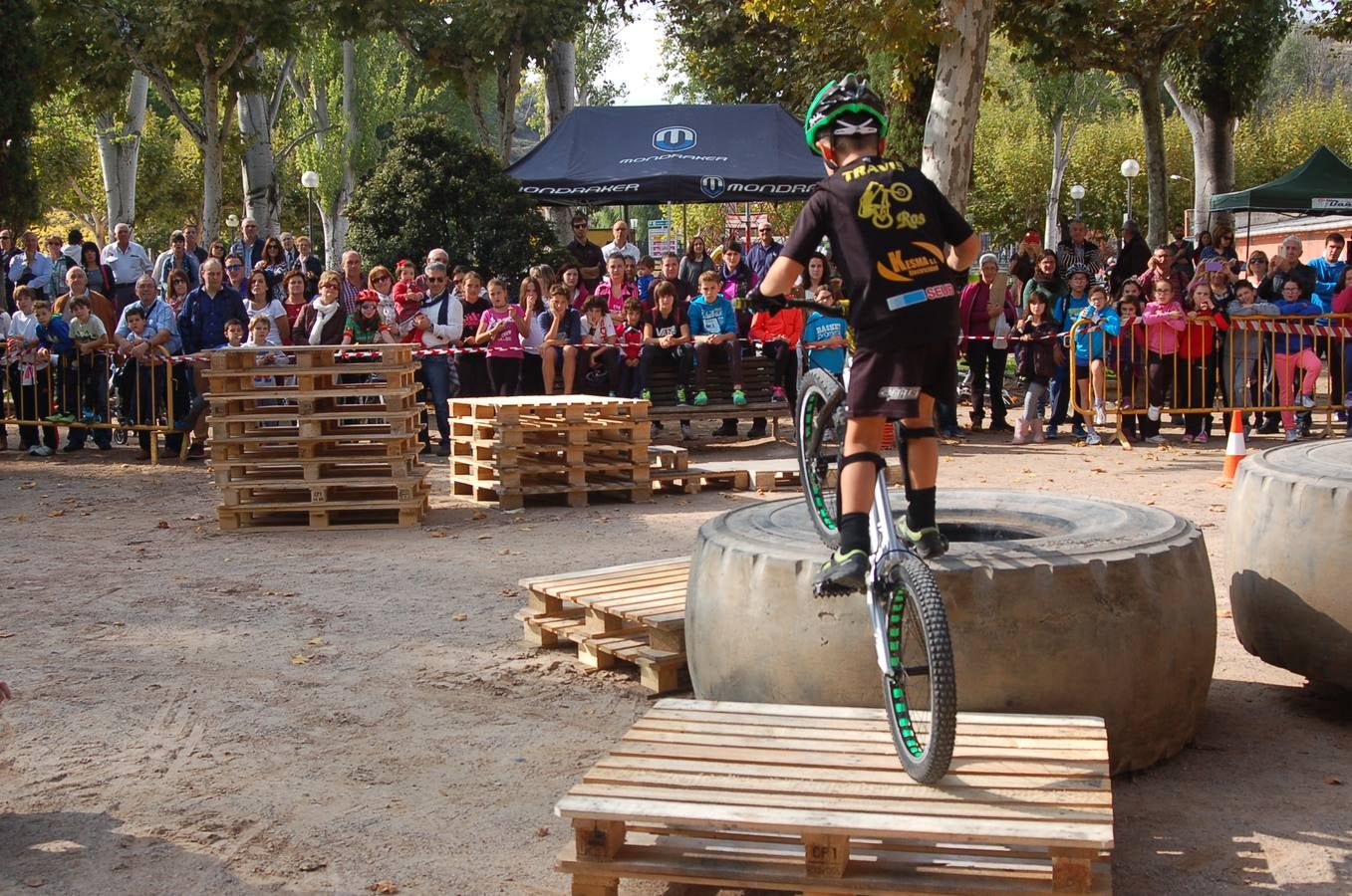 Fiesta de la bicicleta en Nájera