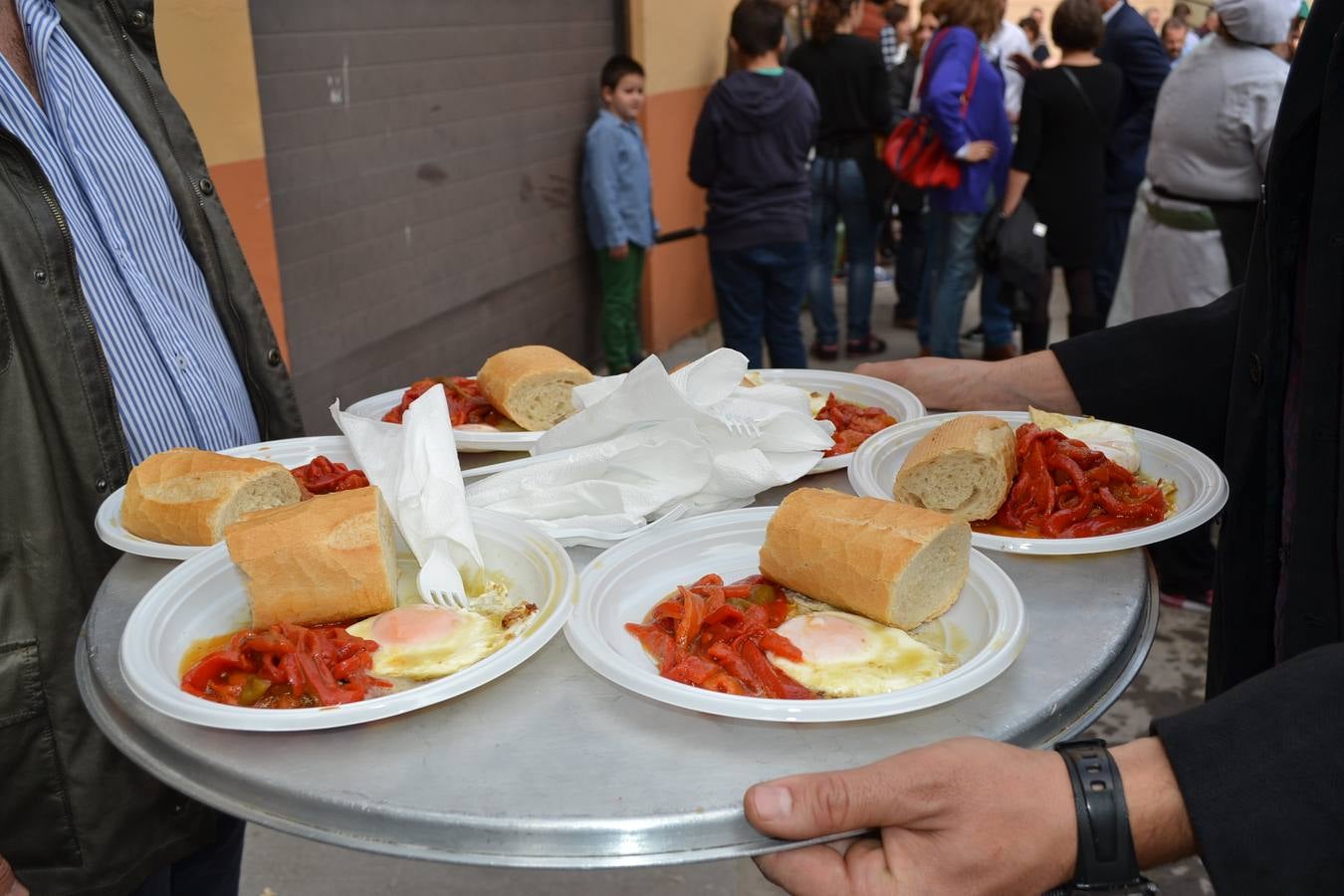 Festival del pimiento  en Nájera