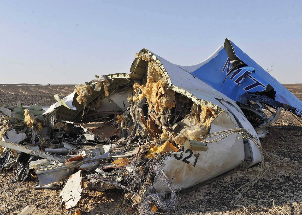 Tragedia aérea en el Sinaí