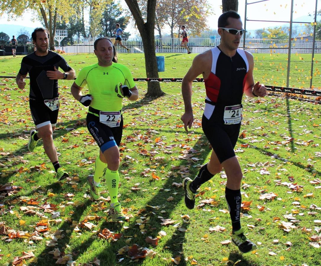 Alain Santamaría gana el X Duatlón Cros Valle del Oja