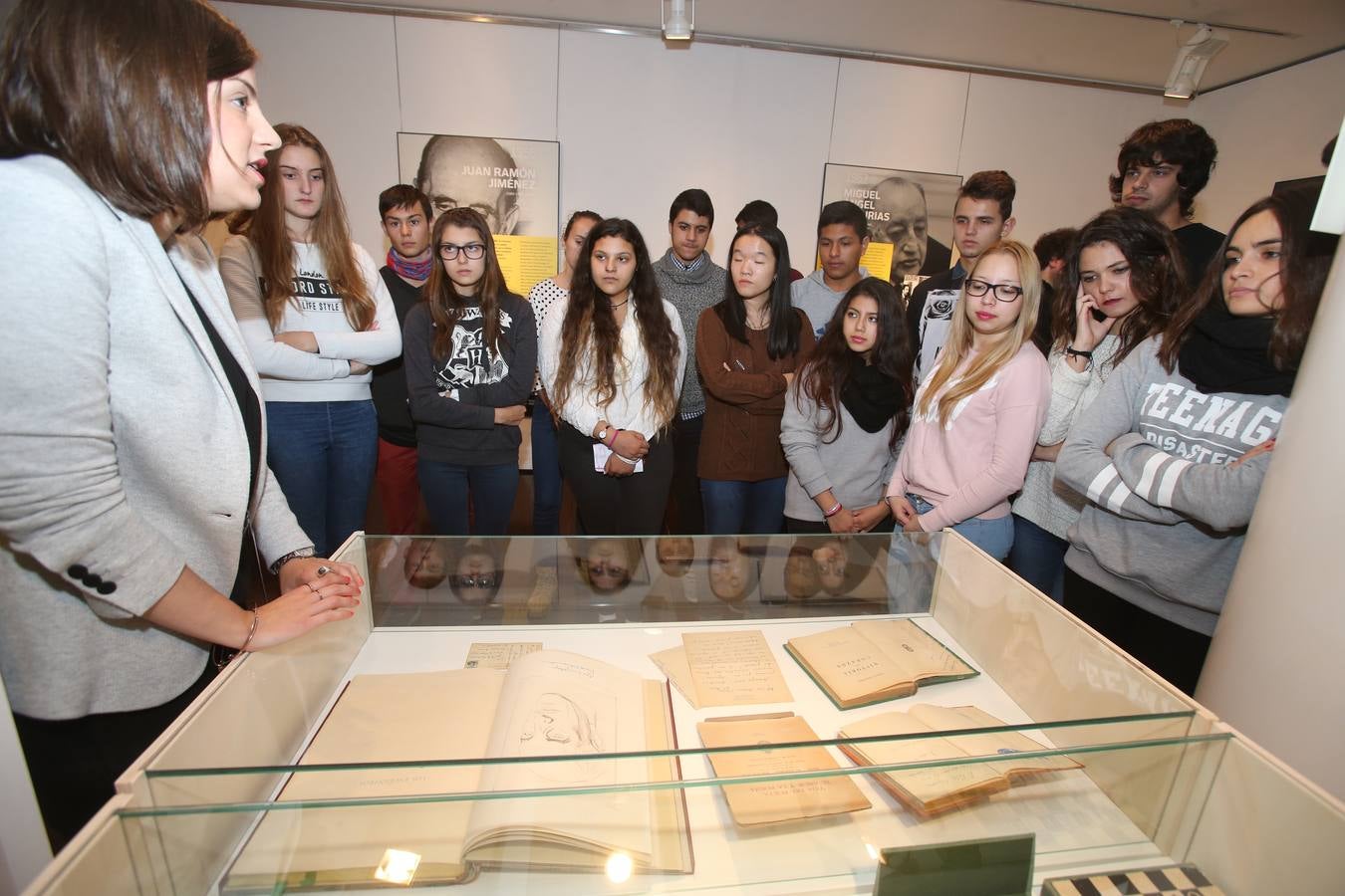 Exposición de los premios Nobel de las letras hispanas